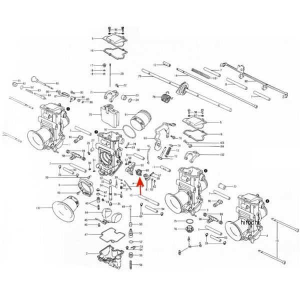 ZM-TMR40151 キジマ ミクニ スプリングアクセラレーター