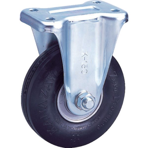 ZPW8X2.00MSBK 828-7572 (株)カナツー カナツー ゼロプレッシャータイヤ 固定金具付 荷重93.1