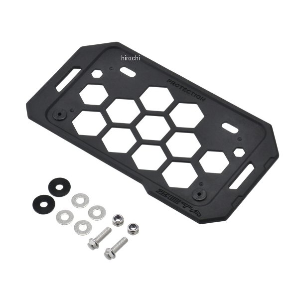 ZR44-5070 ジータ ZETA  プロテクションナンバープレート ホルダー 125cc