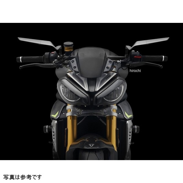 ZTH064B リゾマ rizoma ヘッドライトフェアリング 21年-24年 Speed Triple 1200 RS ブラック