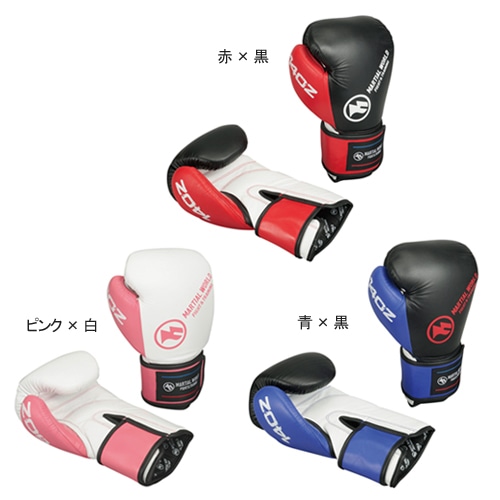 マーシャルワールド ベーシックグローブ ピンク×白 16オンス