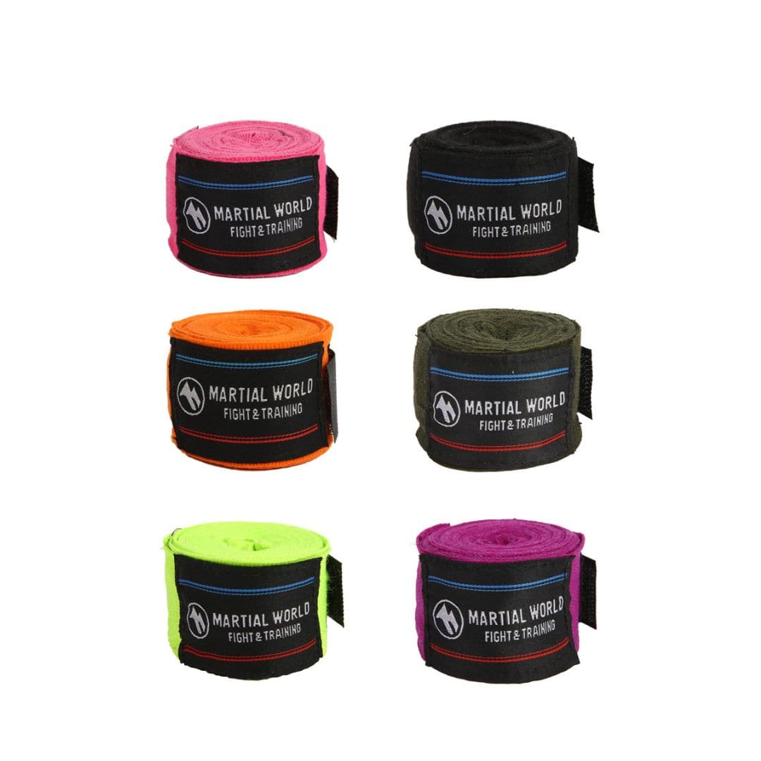 マーシャルワールド カラーバンテージ(ジュニア/レディース) BT7 蛍光緑 (2個1組)