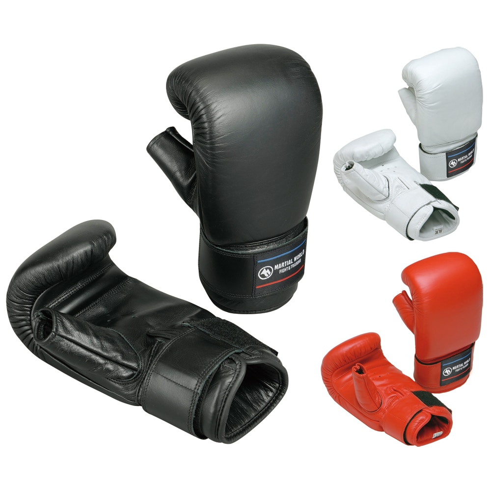 マーシャルワールド リストベルトパンチンググローブ PG40 黒