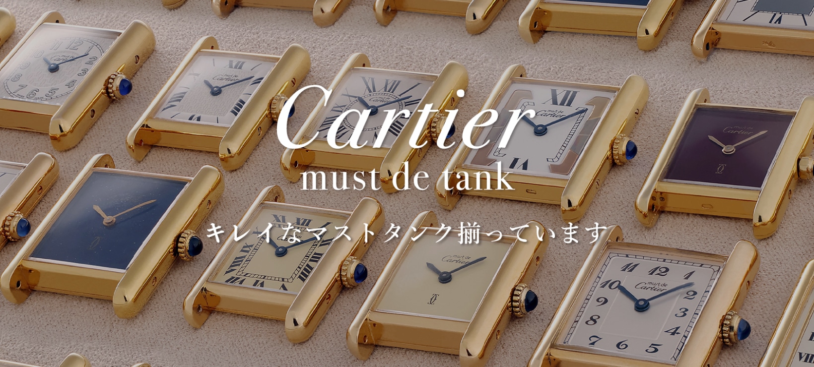 きれいなマストタンク揃っています