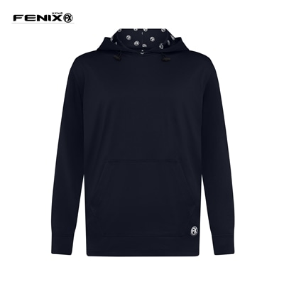 FENIX XCell ゴルフウェア 【2026年モデル】 4方向ストレッチ 軽量吸湿速乾性 メンズフーディー ブラック