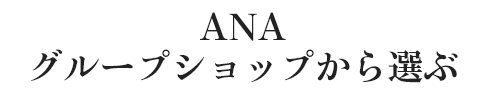 ANAグループショップから選ぶ