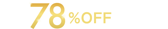 MAX78%OFFセール！