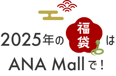 2025年の福袋はANA MALLで